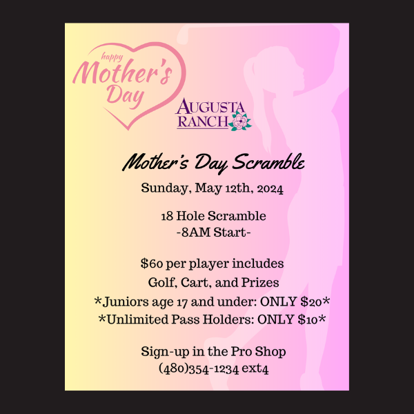 augusta ranch mothers day scramble