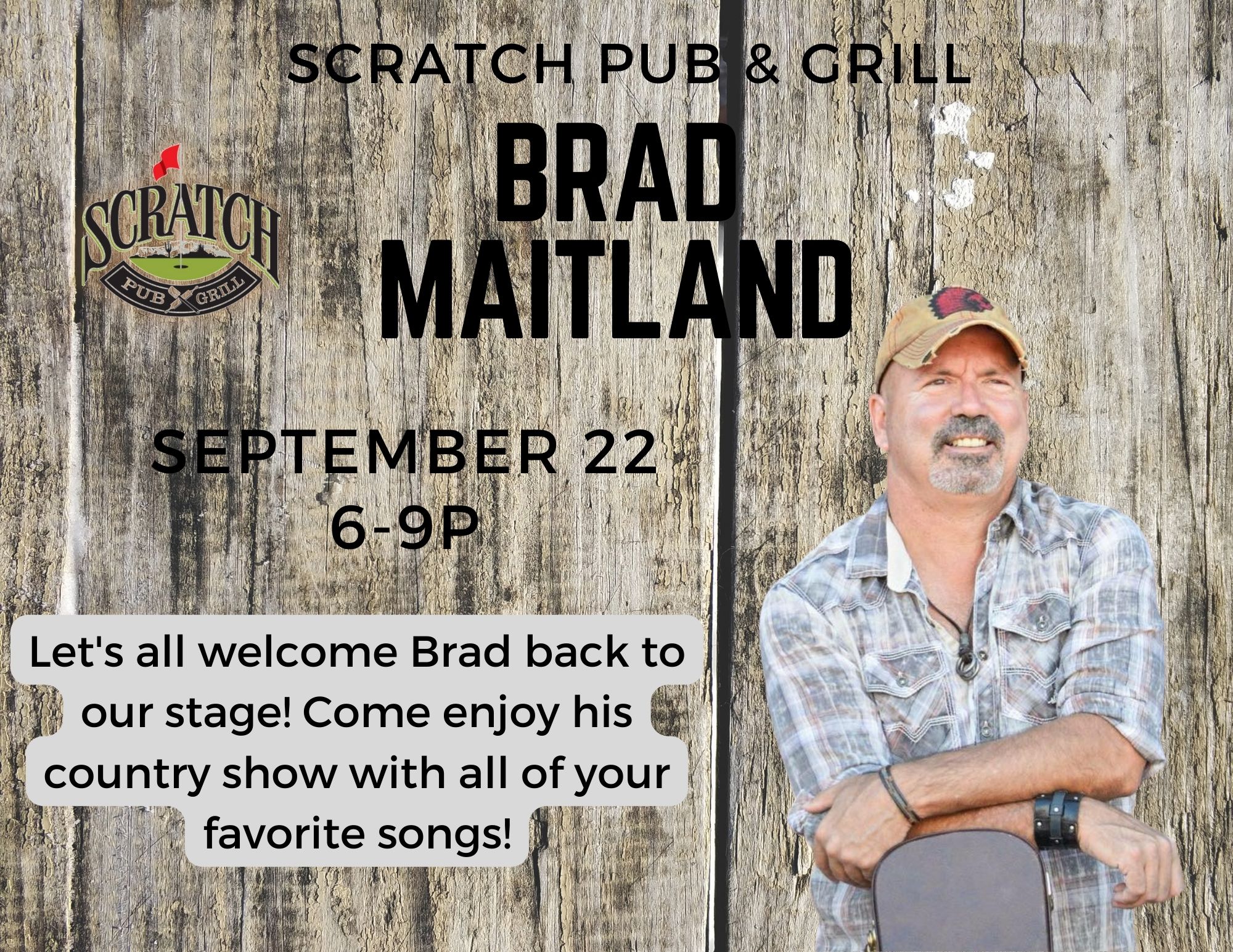 Live Music in Mesa, AZ with Brad Maitland 