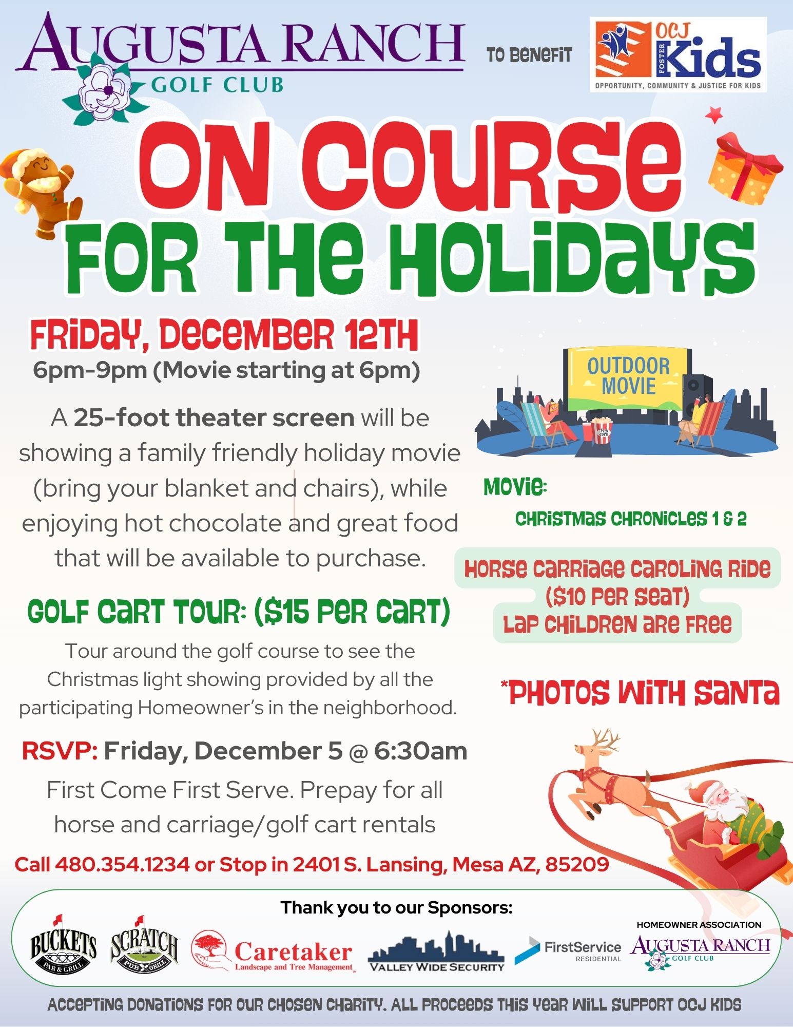 On Course For the Holidays