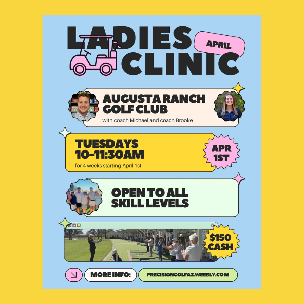 augusta ranch ladies clinic april 1
