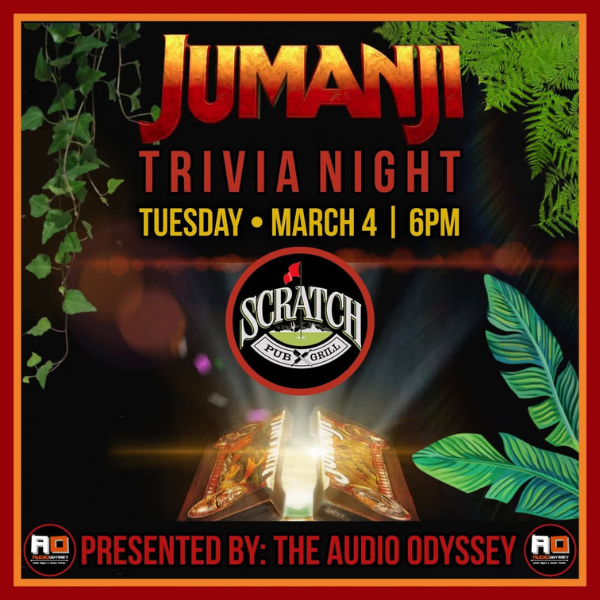 scratch jumanji trivia night march 2025