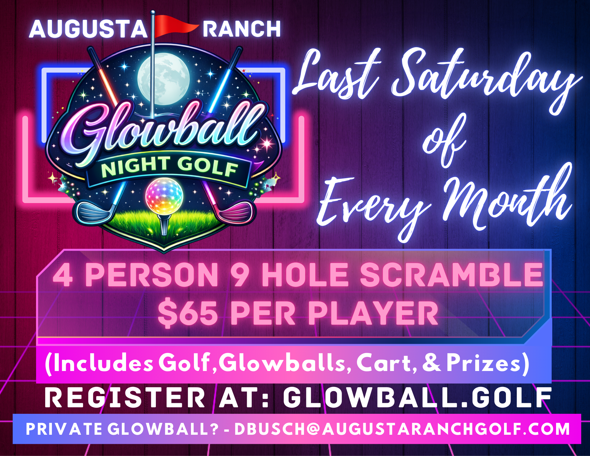 Nightgolf 2026 11 x 85 in