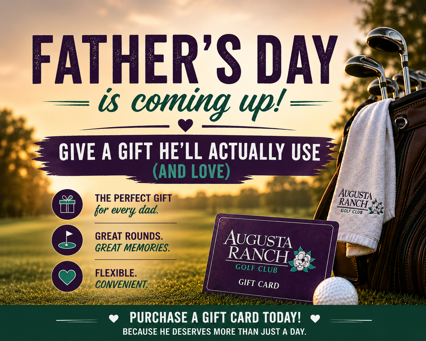 Get your Father's Day Gift Card! 