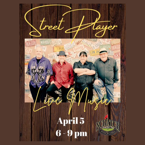 scratch street player live music april 2025